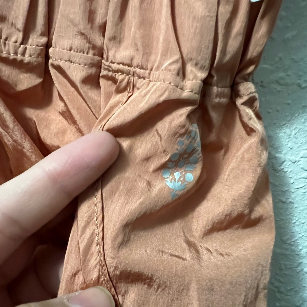 Free People Way Home Shorts in Brushed Apricot - Picture 6 of 8
